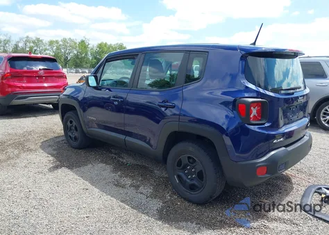 2016 Jeep Renegade Sport from USA, damaged, VIN ZACCJBATXGPD36144